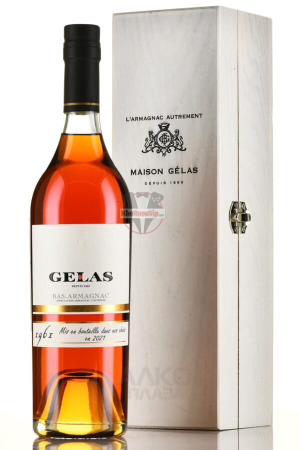 Armagnac Gelas 1961 0.7 l - Hình ảnh 2