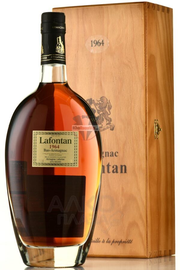 Armagnac Lafontan Millesime 1964 0.7 l - Hình ảnh 2