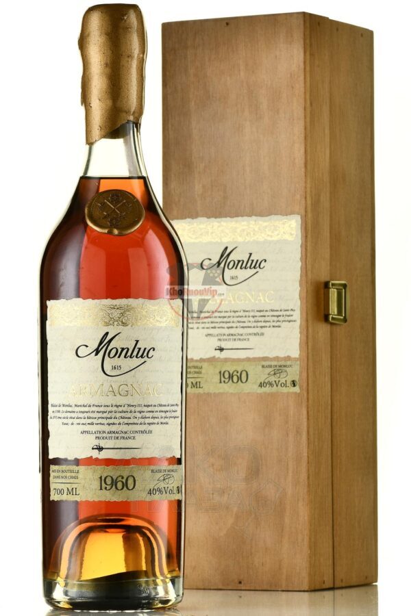 Armagnac Monluc 1960 0.7 l in bottle