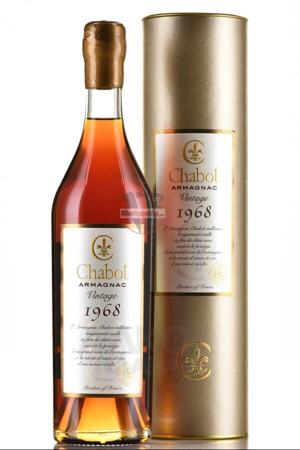 Armagnac Chabot 1968 0.7 l - Hình ảnh 2